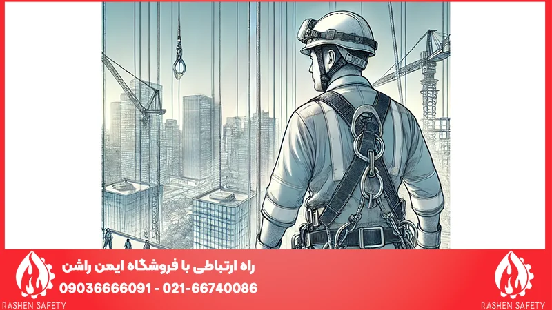 ایمنی کار در ارتفاع | استانداردهای HSE و تجهیزات PPE برای جلوگیری از سقوط 3 استانداردهای HSE و تجهیزات PPE