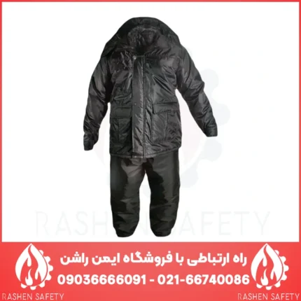 کاپشن شلوار شمعی مهندسی و خزدار