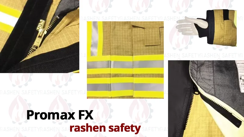 لباس عملیاتی آتش نشانی Promax FX 2 مشخصات فنی لباس عملیاتی آتش نشانی Promax FX