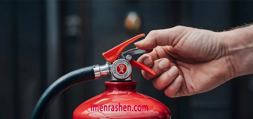 نکات ایمنی هنگام استفاده از کپسول آتش نشانی