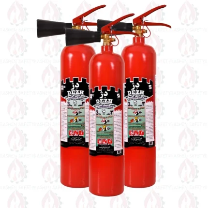 کپسول آتش‌ نشانی 3 کیلویی CO2 دژ ایمن راشن