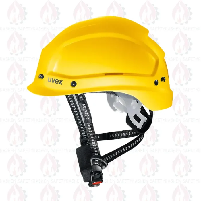 کلاه کار در ارتفاع زرد uvex مدل pheos alpine