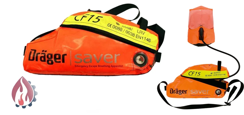 سیستم تنفسی فرار Drager مدل CF ایمن راشن