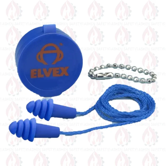 گوشی صداگیر سیلیکونی Elvex با بند نگهدارنده